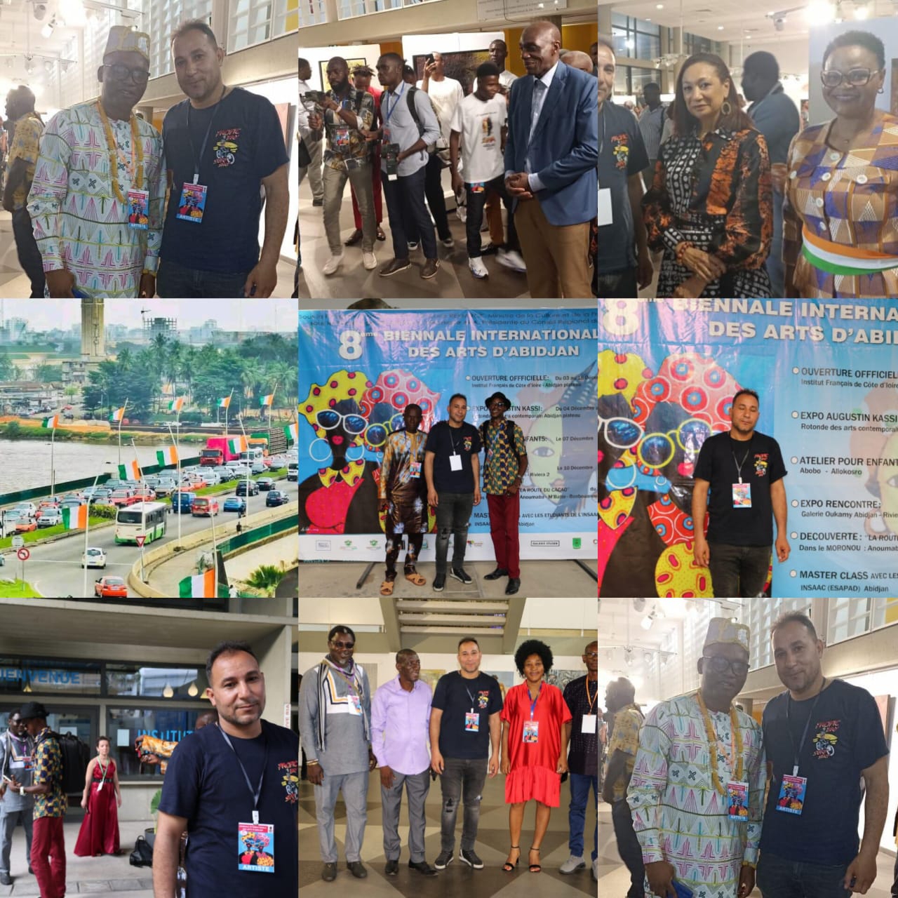 سعيد ازرايب يمثل المغرب في بينالي أبيدجان الدولي للفن