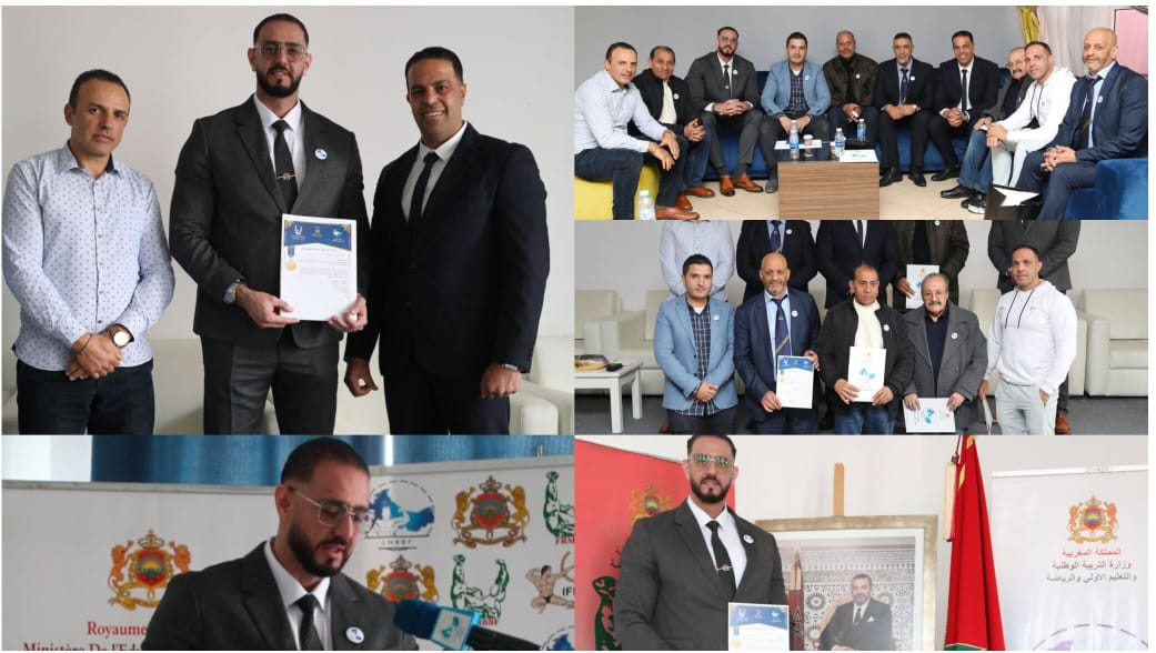 تفويض عصبة الشمال لبناء الجسم والفتنس السيد نزار إسماعيل منسق جهوي لجهة طنجة تطوان الحسيمة