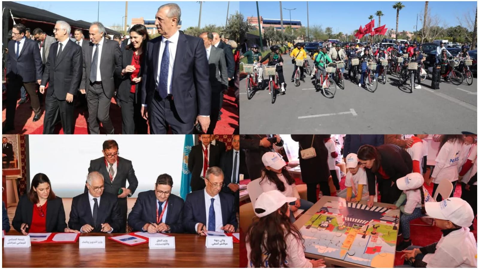 فاطمة الزهراء المنصوري…حفل التوقيع على اتفاقية شراكة تهدف إلى تعزيز السلامة الطرقية بمدينة مراكش ومداخلها