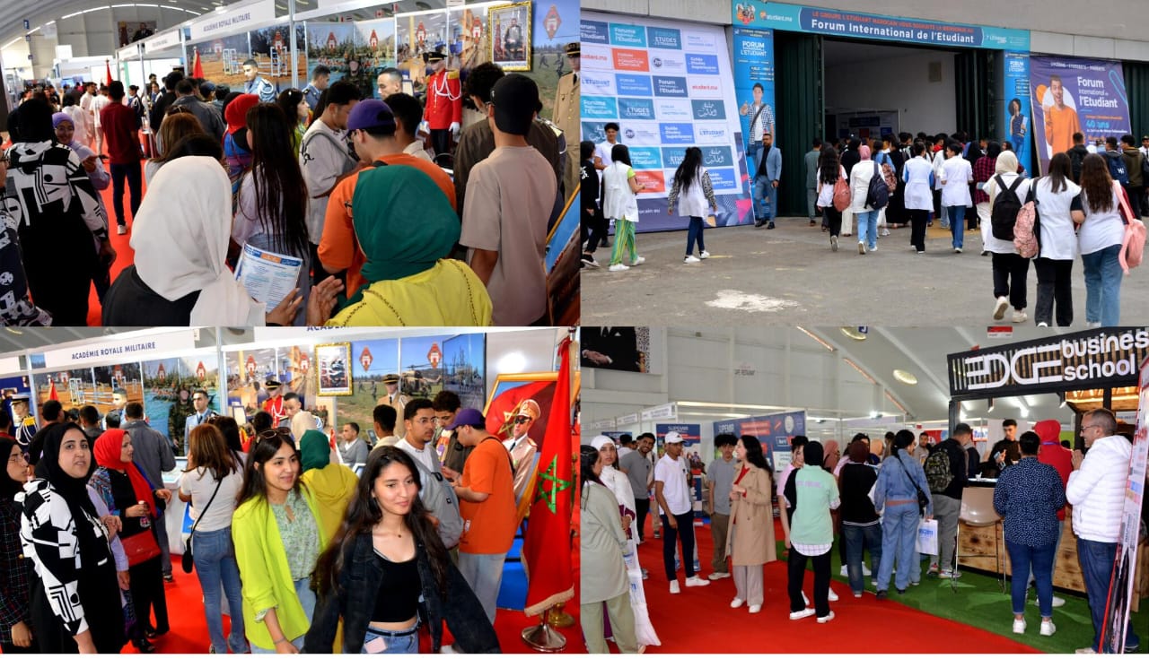 الملتقى الدولي للطالب بالدار البيضاء في دورته ال 33 Le forum international d letudiant a casablanca