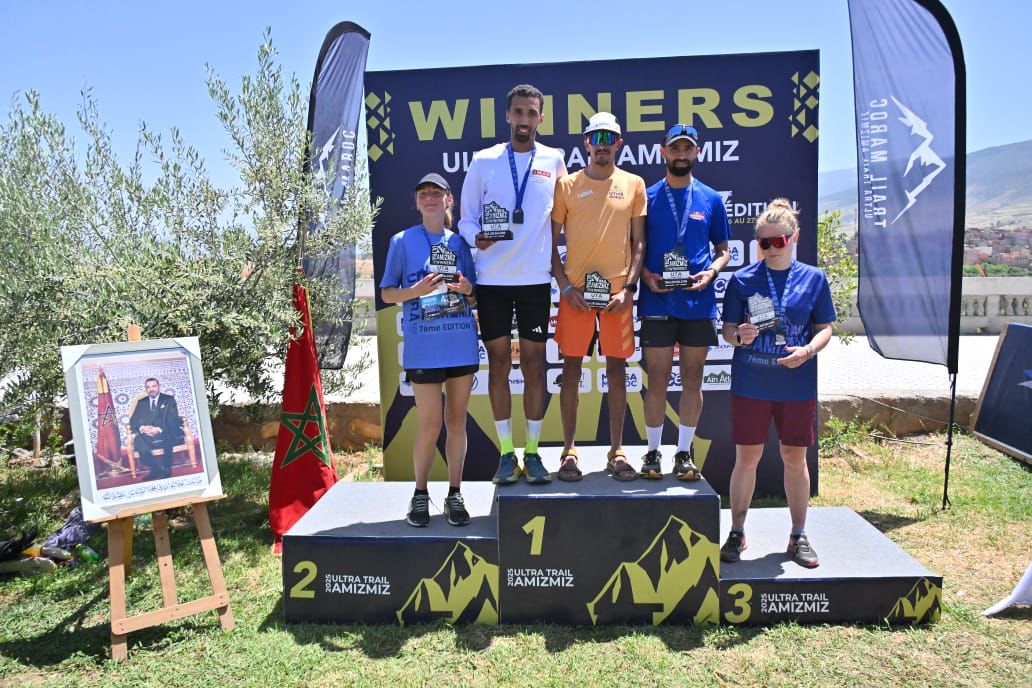 ترايل أمزميز: العداؤون المغاربة يتألقون في النسخة السابعة