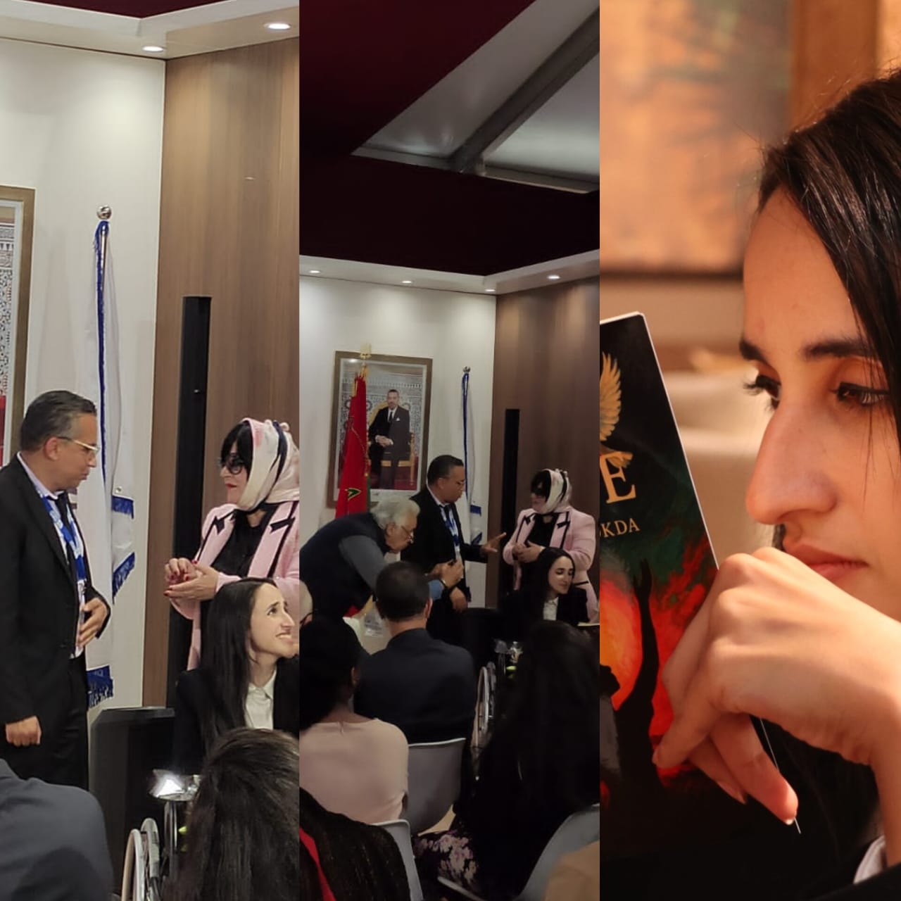 رشا بلعقدة، طالبة بجامعة الحسن الثاني، توقّع كتاب “الأمل” بمعرض الرباط.. قصة شجاعة تُلهم القرّاء