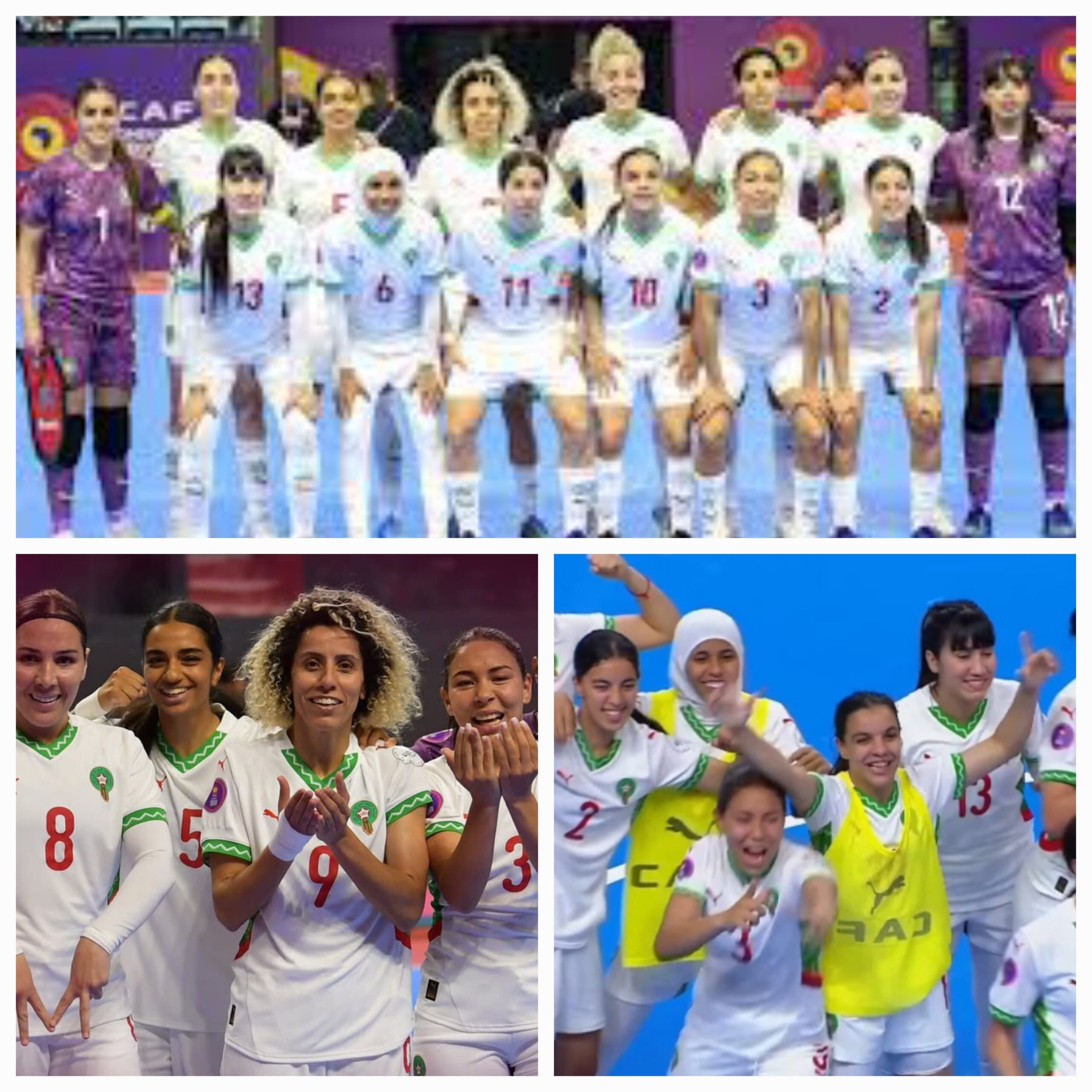 *لبؤات القاعة إلى نهائي كأس إفريقيا وتأهل تاريخي لكأس العالم*