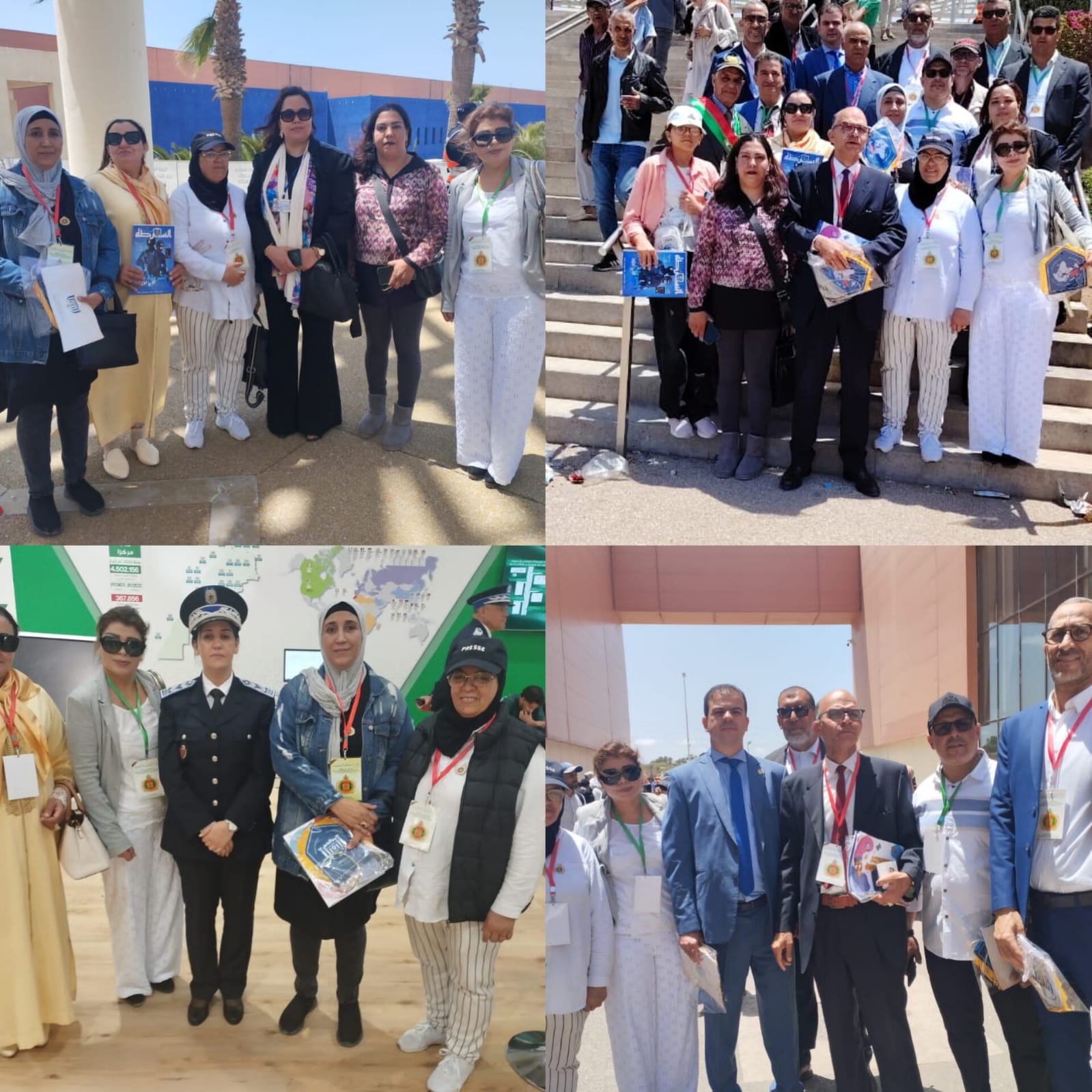 فتيحة شهاب وسط أروقة الأمن الوطني بالجديدة.. حضور صحفي لامع في قلب الحدث الوطن بقلم: فتيحة شهاب