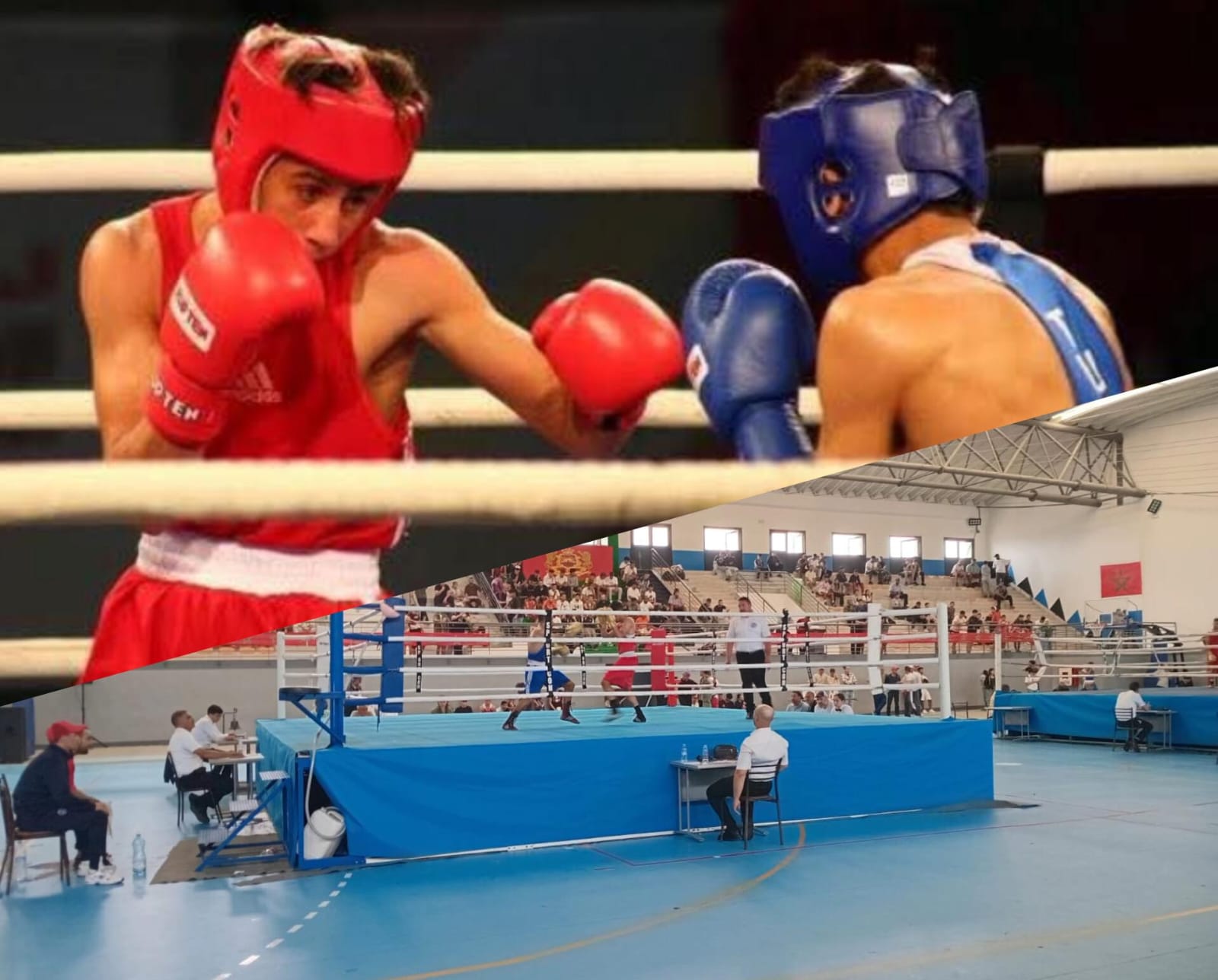 الحي المحمدي بمدينة الدار البيضاء يحتضن نصف نهائي ونهائي بطولة عصبة جهة الدار البيضاء سطات للملاكمة