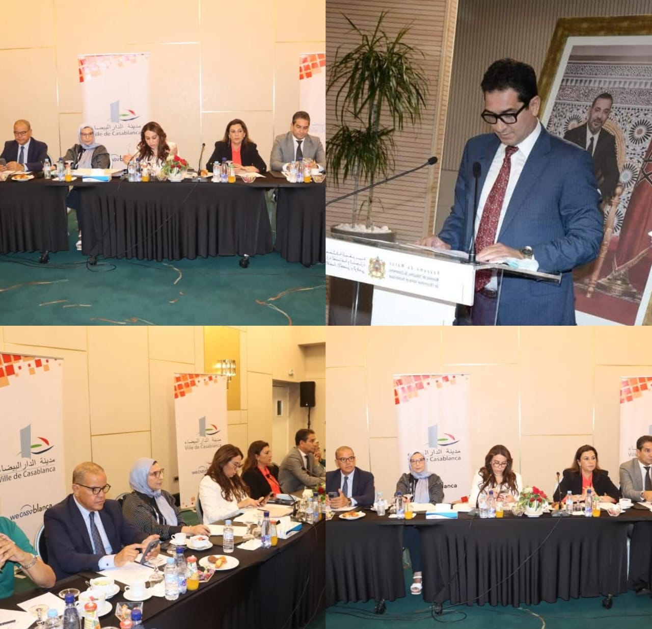 الدينامية للمجلس مدينة الدارالبيضاء مستمرة… وخبرة الأمس فهي ندوة الرؤساء لقاء عمل يجمع مكتب المجلس مع رؤساء المقاطعات من أجل تعزيز التنسيق والتشاور وقد ترأست يوم أمس هذا الموعد المؤسساتي المهم من أجل تتبع مشترك للمشاريع الكبرى التي تعرفها الدار البيضاء، ورغبة في توحيد الأولويات، وتعزيز التنسيق بين المقاطعات والمصالح المركزية للجماعة.