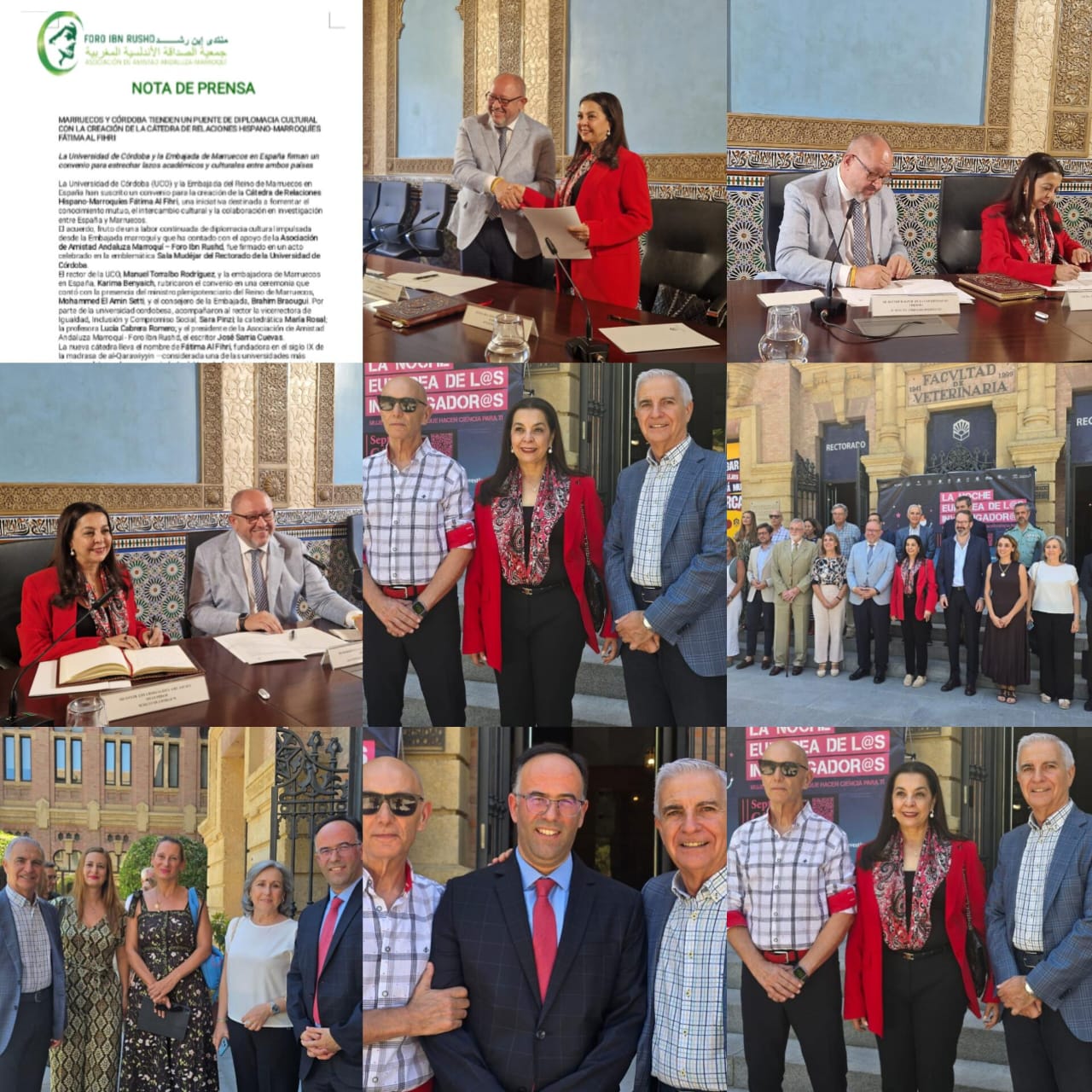 المغرب وقرطبة يشيدان جسرًا للدبلوماسية الثقافية: توقيع اتفاقية إنشاء كرسي “فاطمة الفهرية” للعلاقات المغربية – الإسبانية