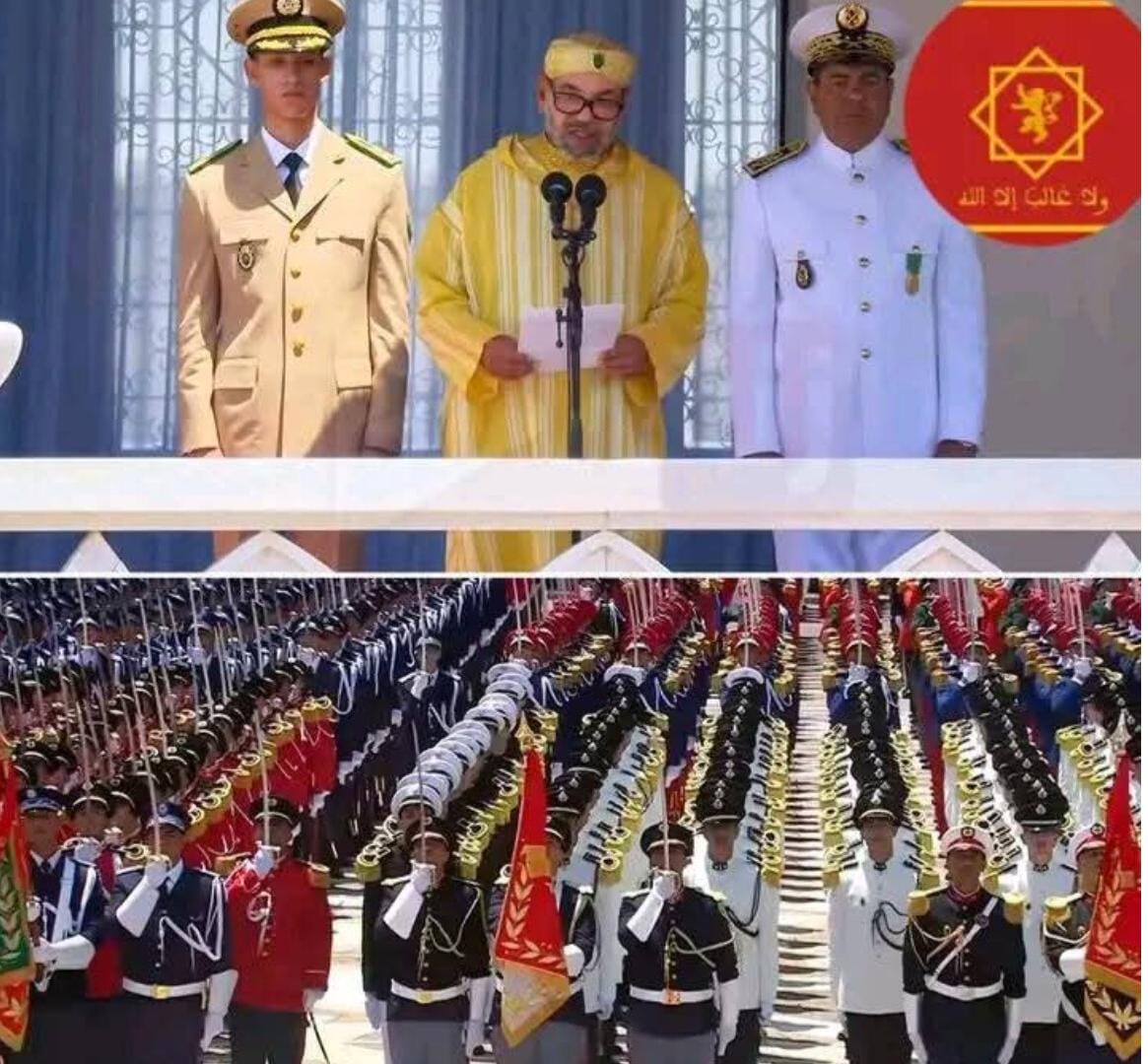 ترأس الملك محمد السادس، القائد الأعلى ورئيس أركان الحرب العامة للقوات المسلحة الملكية، مرفوقاً بولي العهد الأمير مولاي الحسن والأمير مولاي رشيد، بعد ظهر الخميس بساحة المشور بالقصر الملكي بتطوان، مراسم أداء القسم من قبل الضباط المتخرجين من مختلف المدارس والمعاهد العسكرية وشبه العسكرية