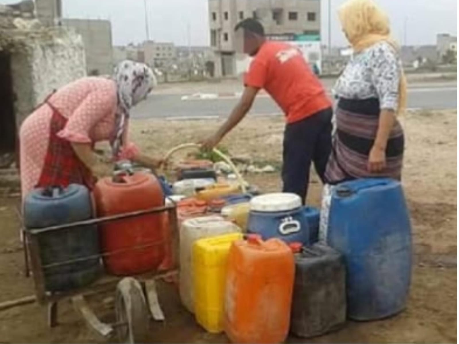 بلاغ – ٱثنين ٱشتوكة ٱنفطاع الماء الضرر والمعاناة لساكنة تجزئة الوردة تتفاقم هل من مستغيت