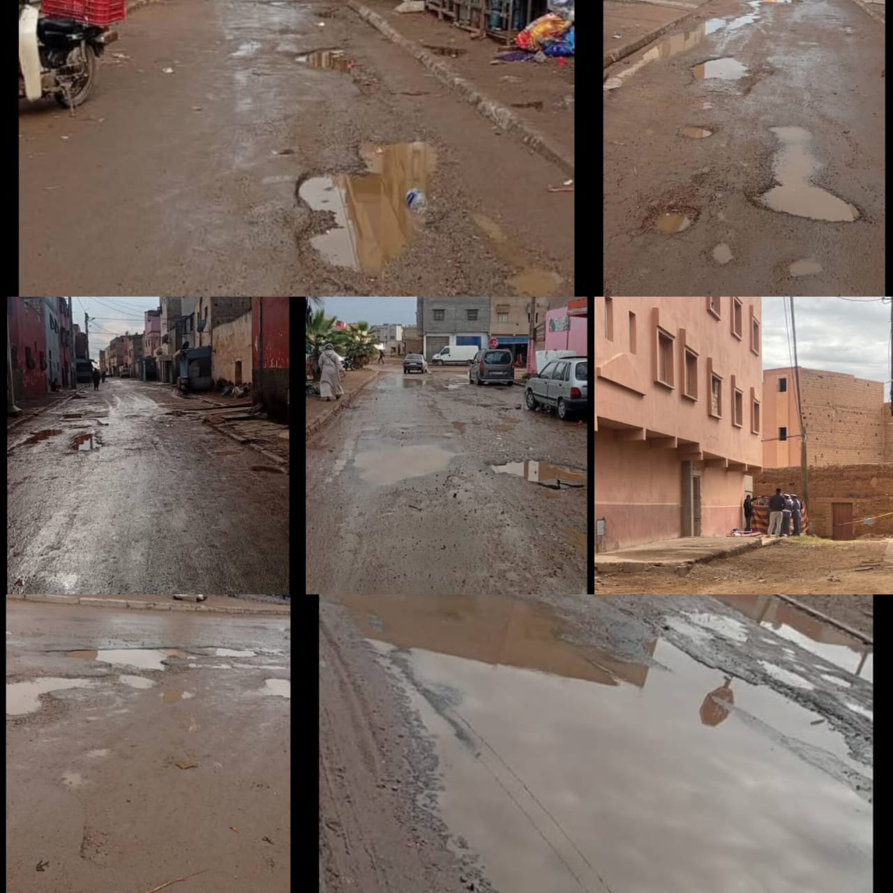 البنية التحتية المنهارة تفضح غياب المنتخبين عن هموم ساكنة الدرب الجديد بالبئر الجديد