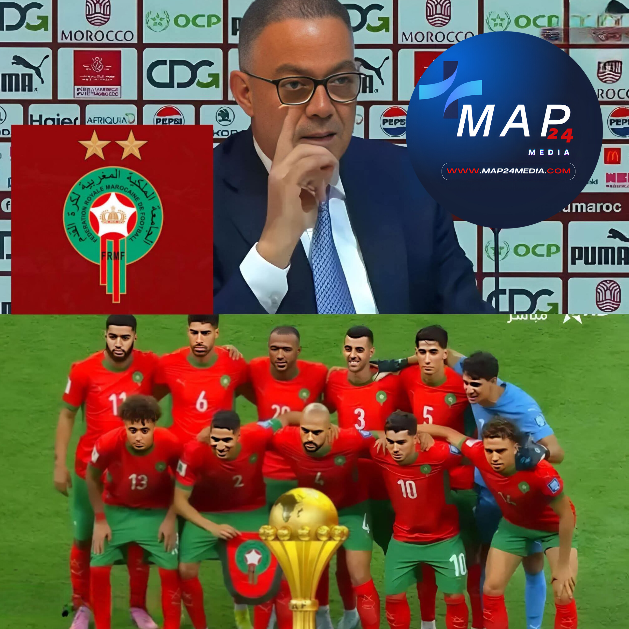 فوزي لقجع يحسم الجدل: “نحن أبطال إفريقيا 2025 بقوة القانون” فوزي لقجع يحسم الجدل: “نحن أبطال إفريقيا 2025 بقوة القانون”