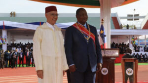 السيد راشيد الطالبي العلمي يمثل جلالة الملك في حفل تنصيب رئيس جمهورية إفريقيا الوسطى..