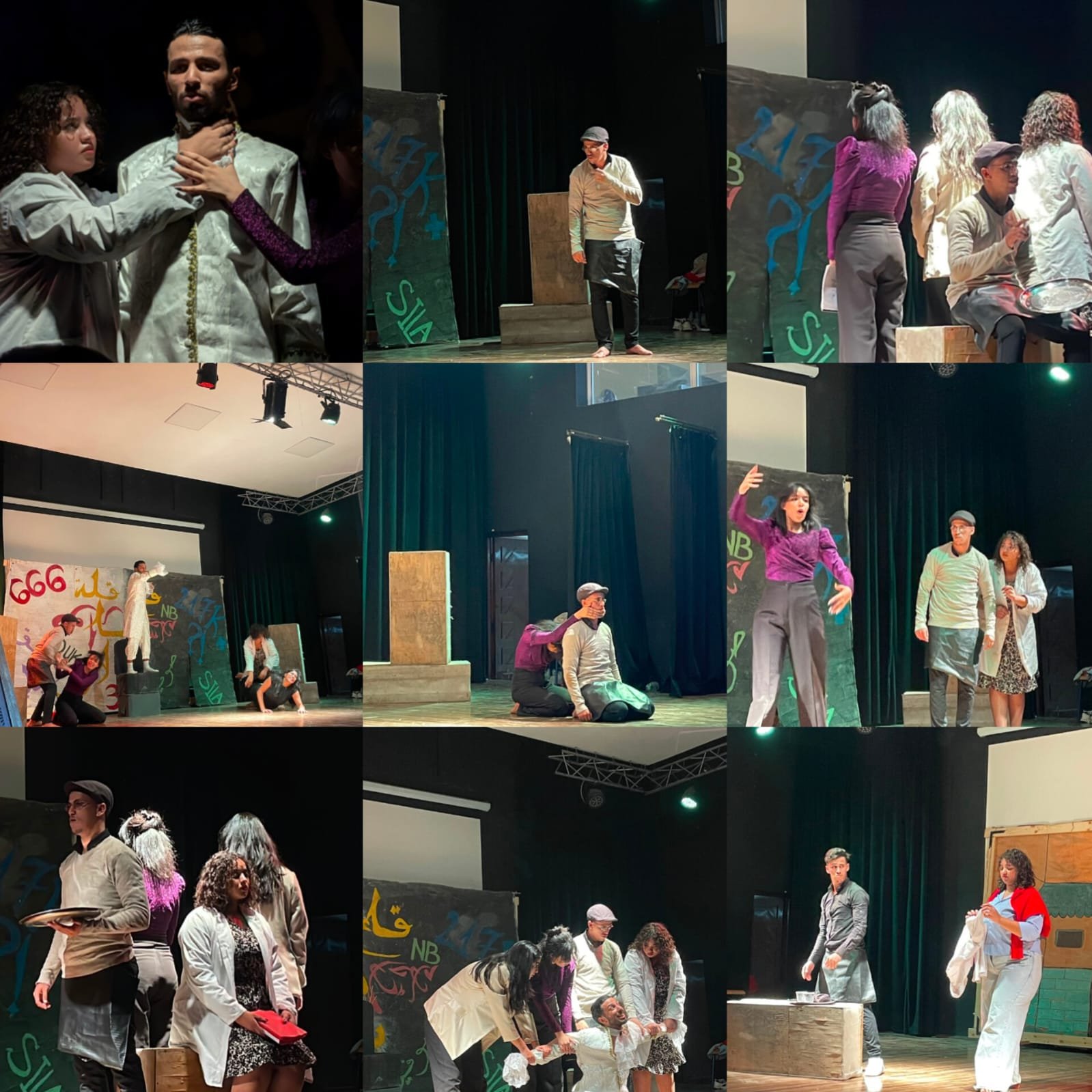 مسرحية “بلاصتي” تبهر جمهور مراكش في مهرجان مسرح مراكش الثقافي وتؤكد حضورها الفني المتميز