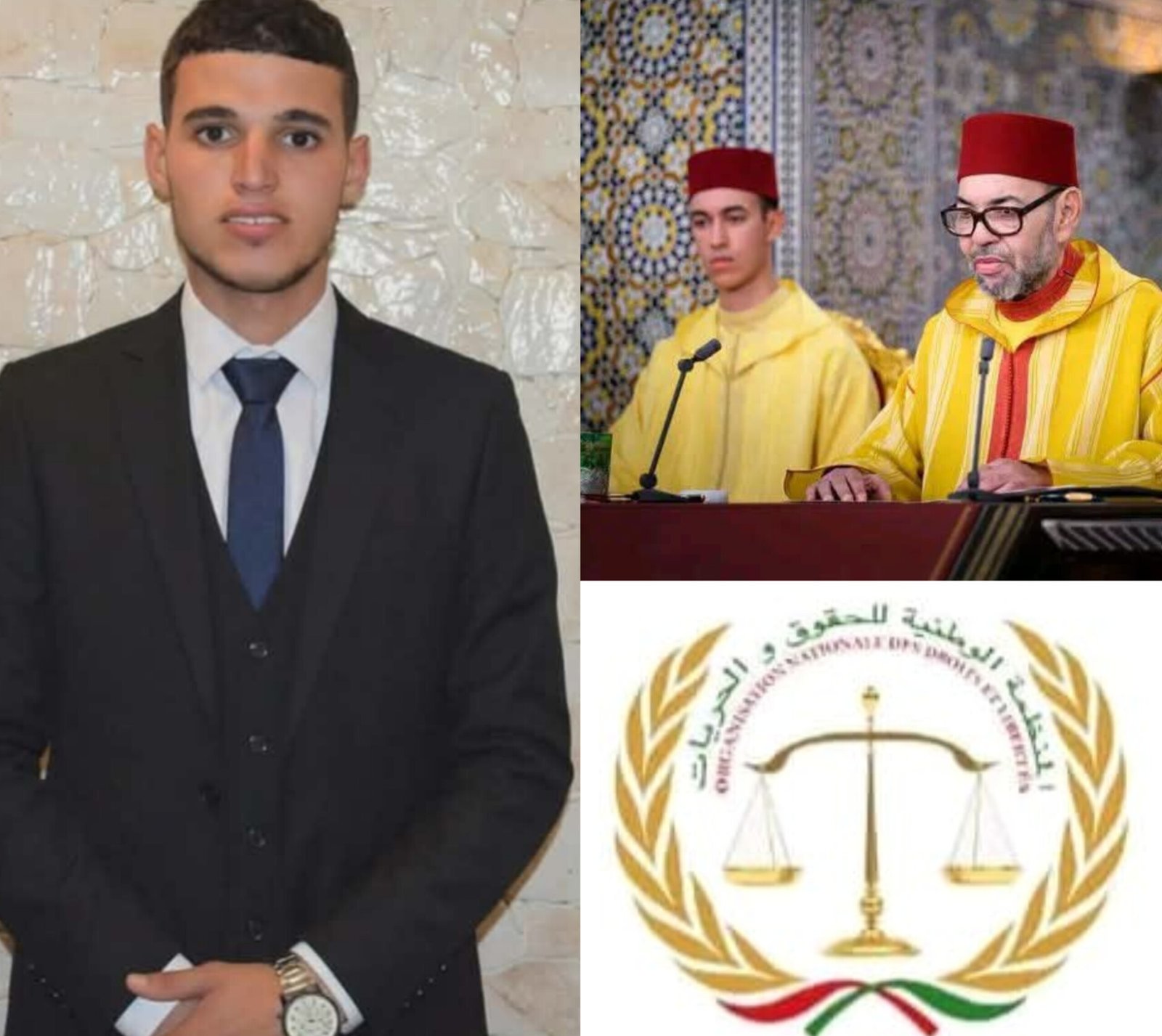 المنسق الوطني للمنظمة الوطنية للحقوق والحريات محمد العيساوي يرفع أسمى آيات التهاني إلى جلالة الملك بمناسبة عيد العرش المجيد