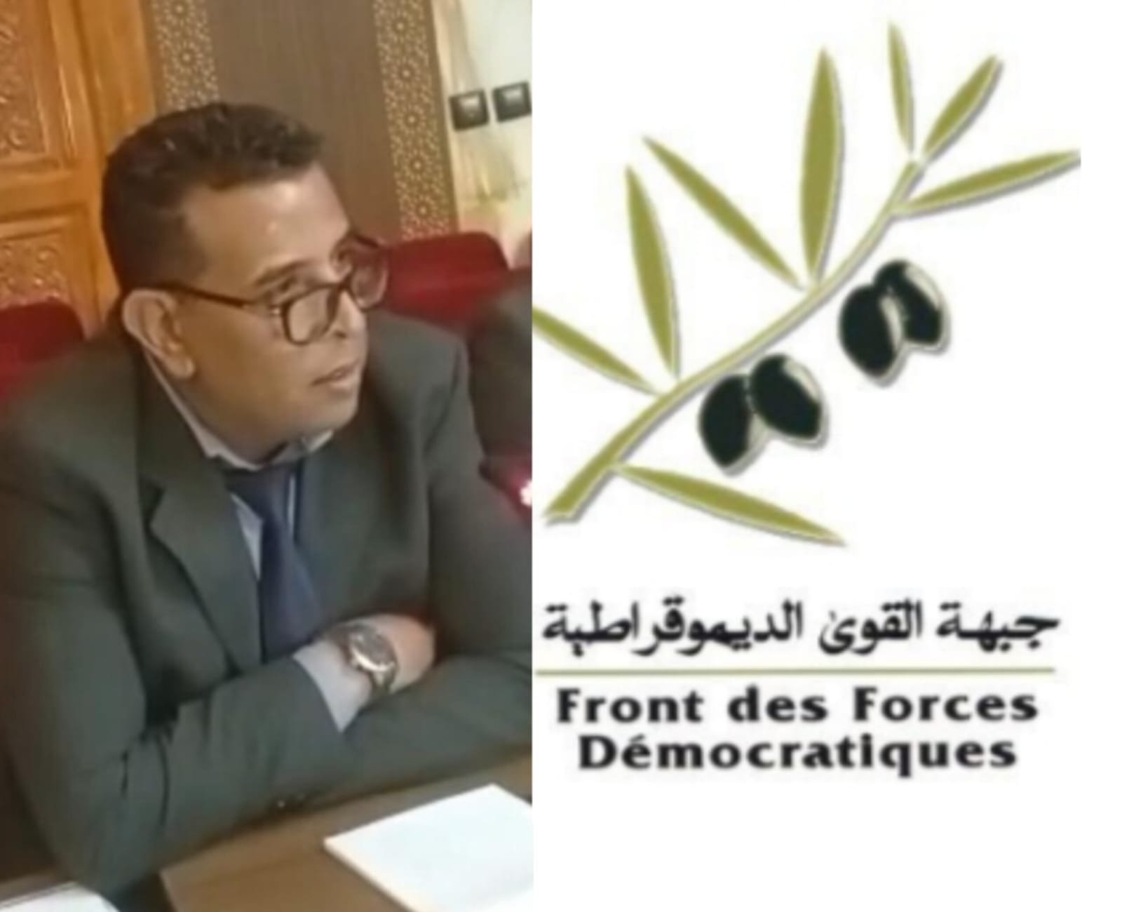 حزب جبهة القوى الديمقراطية يمنح التزكية لعبد الرزاق زنبور لخوض الانتخابات التشريعية بعمالة مقاطعات مولاي رشيد